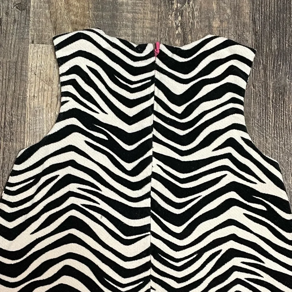 Gymboree Baby Girl Sleeveless Zebra Print Dress Sz 2T